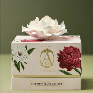 Apothecary 18 Ceramic Peony Flower Fragrance Diffuser - Thumbnail 2
